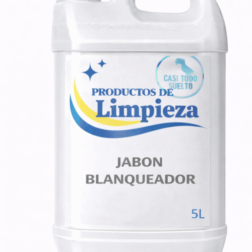 JABON BLANQUEADOR PERFUMADO 5 LITROS