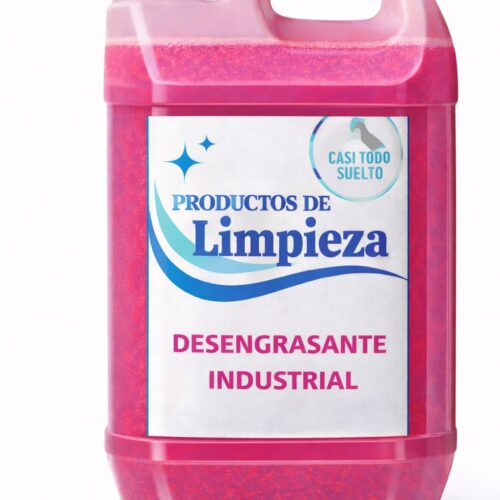 5 Litros de Desengrasante Industrial – Potente Fórmula Profesional