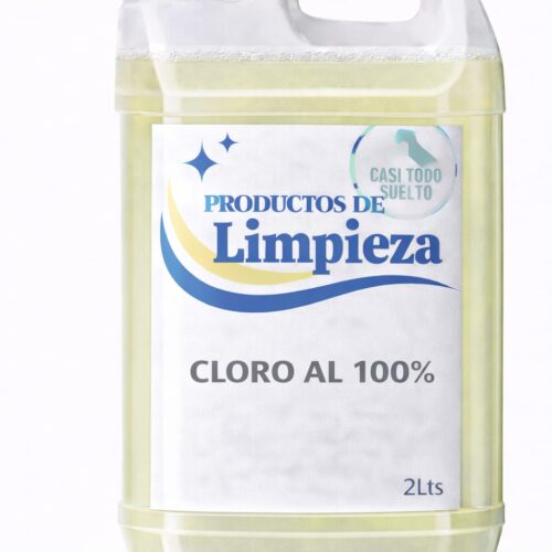 5 LITROS DE Cloro al 100%