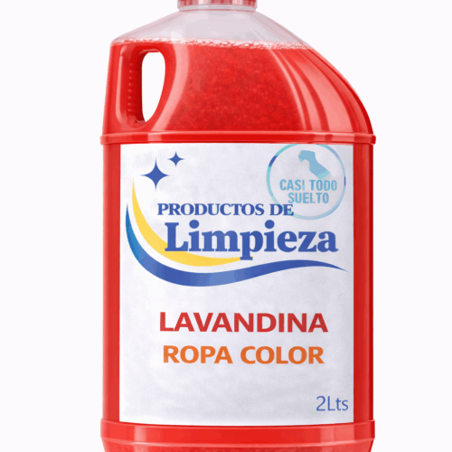 2 litros de LAVANDINA ROPA COLOR
