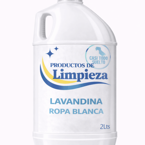 2 litros de LAVANDINA ROPA BLANCA