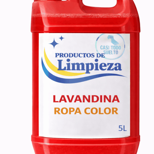 5 litros de LAVANDINA ROPA COLOR