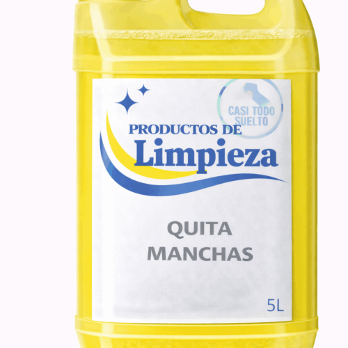 5 litros de QUITAMANCHAS