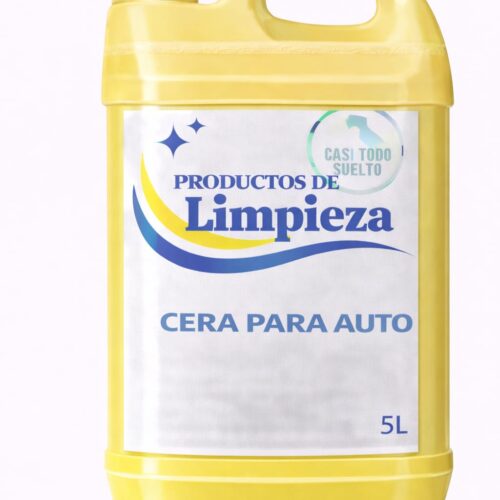 CERA PARA AUTO 5L