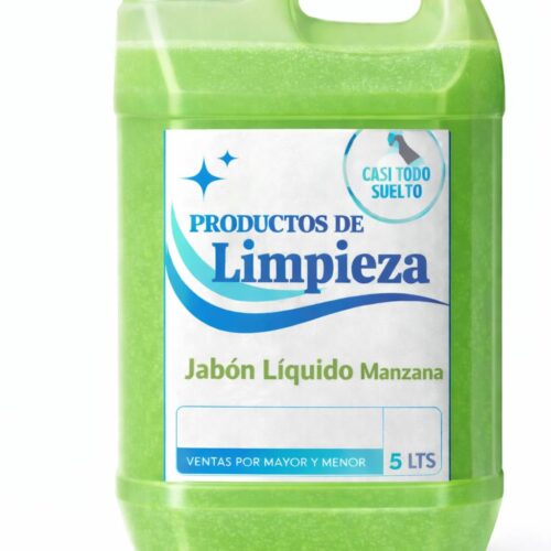 Jabón líquido corporal 5L Manzana 🍏
