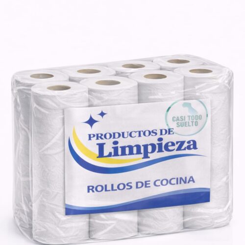 Bolsón de servilletas 8 rollos 200 paños