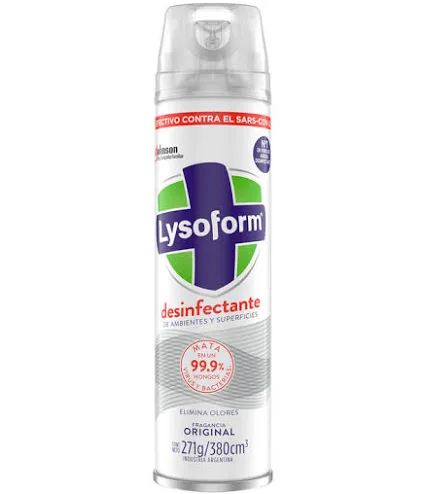 LYSOFORM DESINFECTANTE AEROSOL te