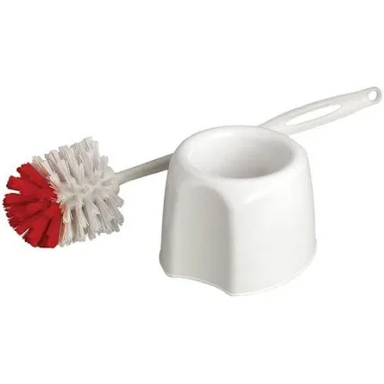 CEPILLO LIMPIA INODORO CON RECIPIENTE