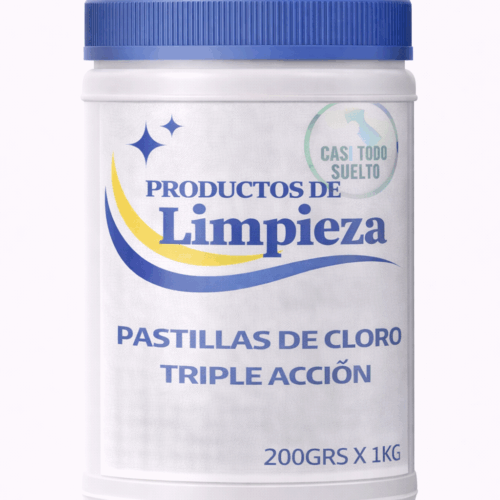PASTILLAS DE CLORO 200gr x1kg
