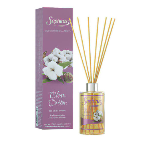 AROMATIZANTE SAPHIRUS DIFUSOR (CLEAN COTTON)
