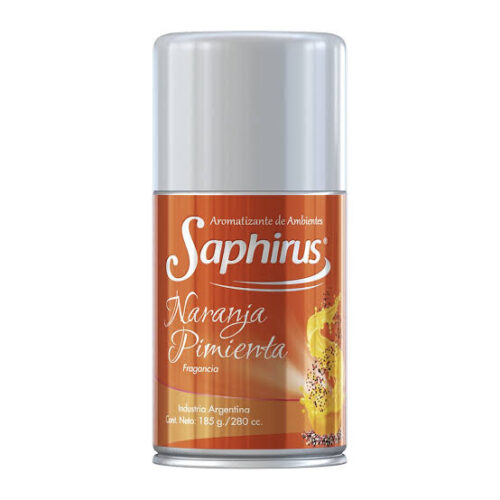 AROMATIZANTE SAPHIRUS AEROSOL (NARANJA PIMIENTA)