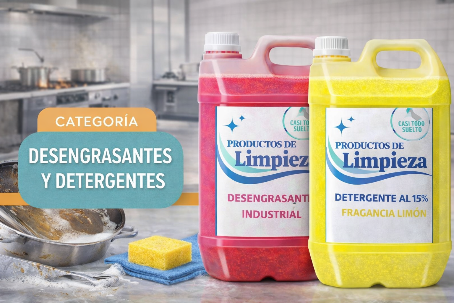 Detergentes y desengrasantes