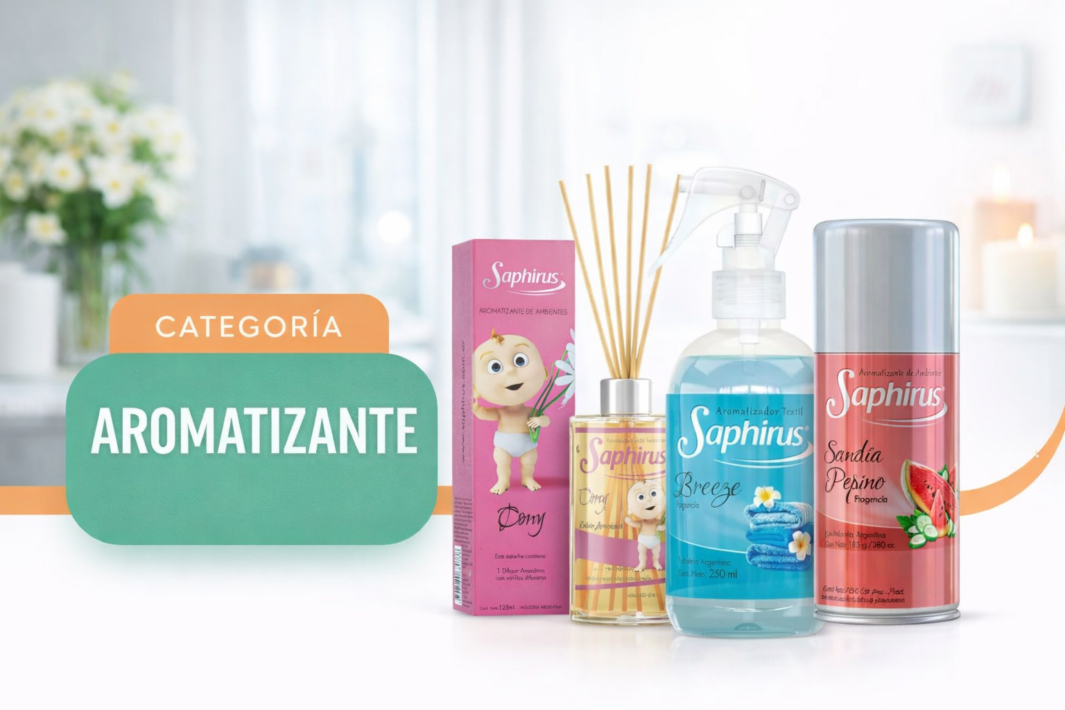 Aromatizantes y desodorantes