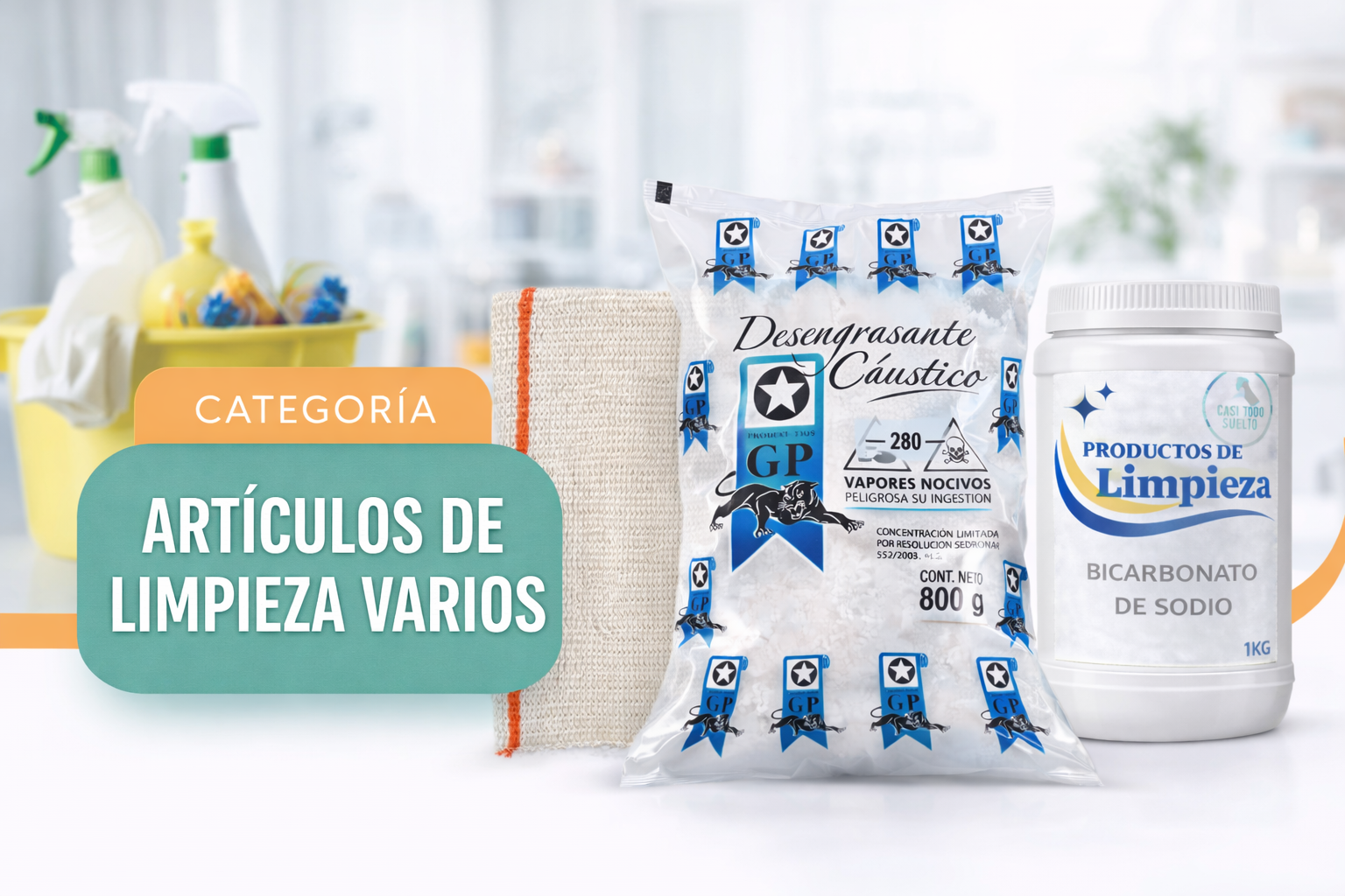 Articulos de limpieza varios